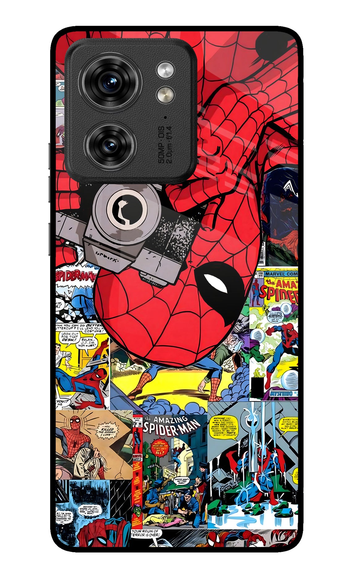 Spider Man Moto Edge 40 Back Cover