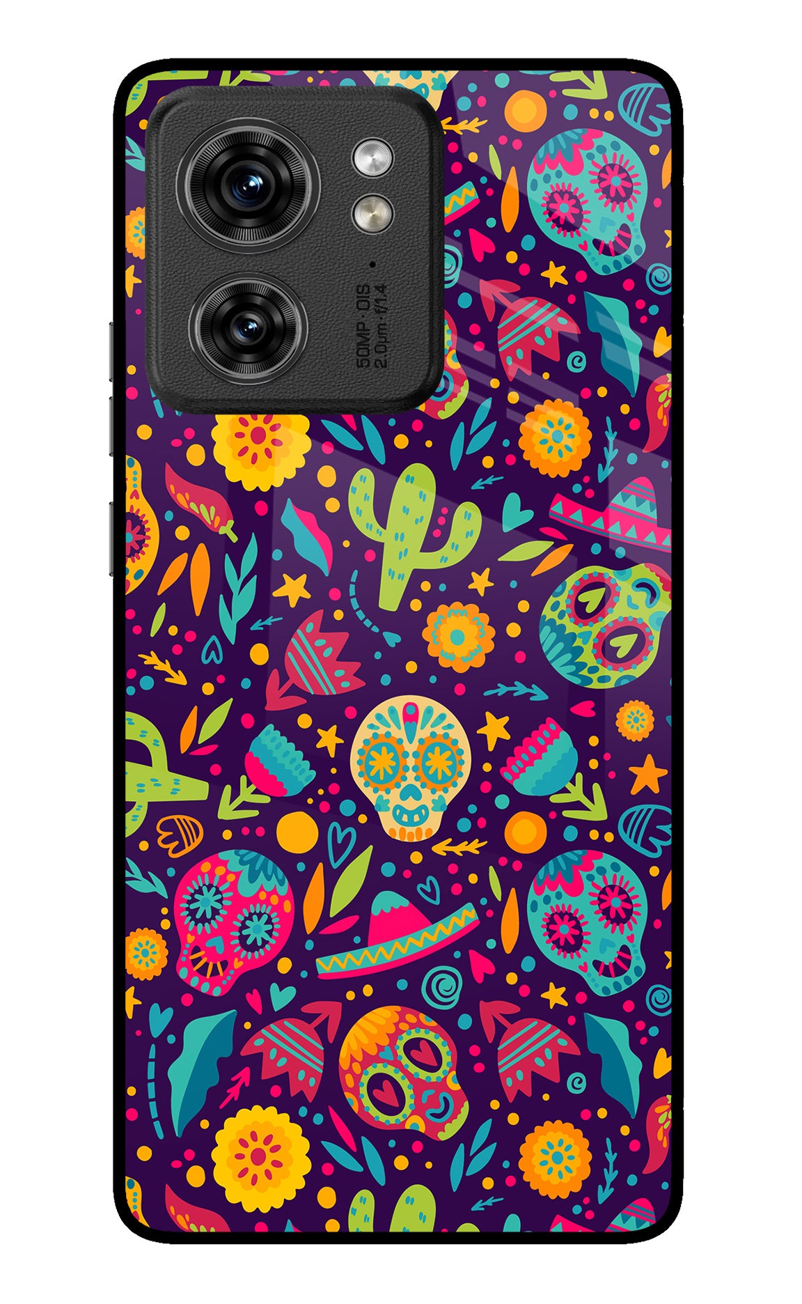 Mexican Design Moto Edge 40 Back Cover