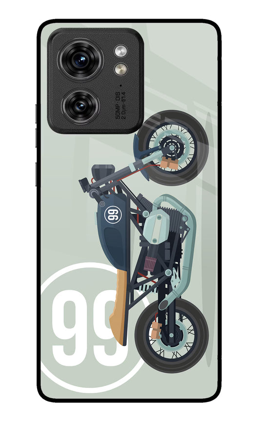 Classic Cafe Racer 99 Moto Edge 40 Glass Case