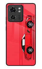 Red Velocity Moto Edge 40 Glass Case