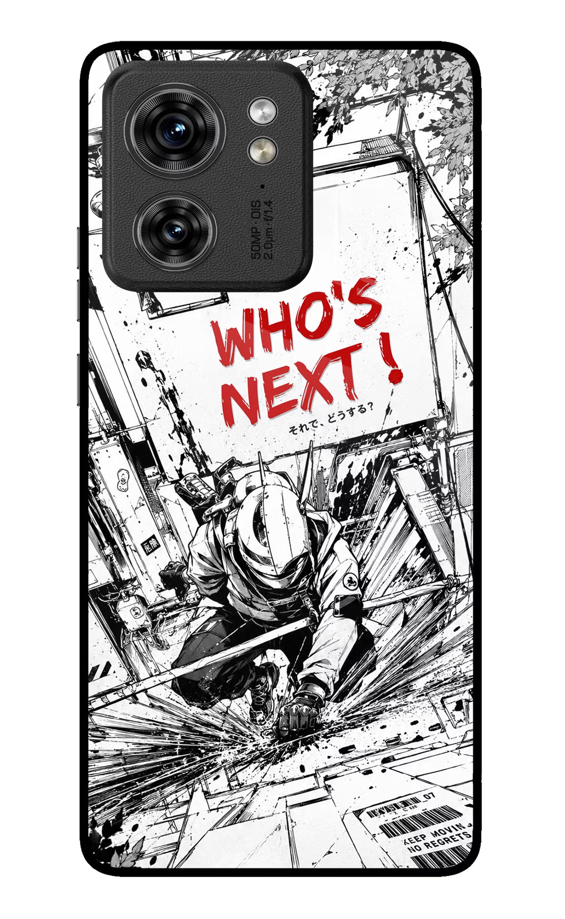 Who's Next Moto Edge 40 Glass Case