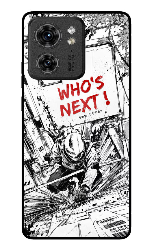 Who's Next Moto Edge 40 Glass Case