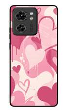 Hearty case Moto Edge 40 Glass Case