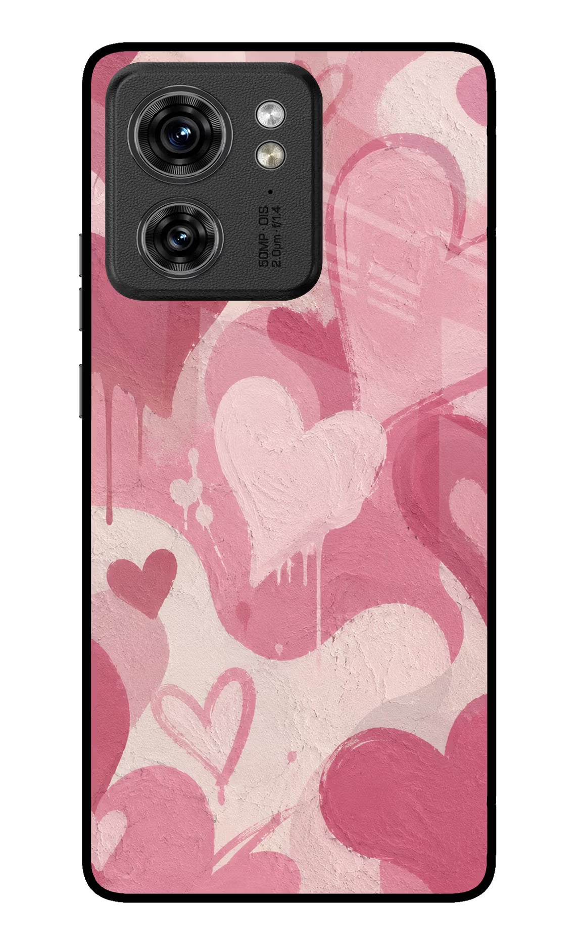 Hearty case Moto Edge 40 Glass Case