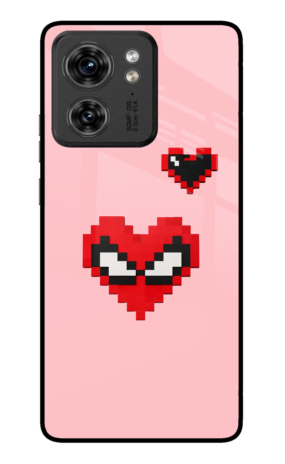 Gwen Heart Moto Edge 40 Glass Case