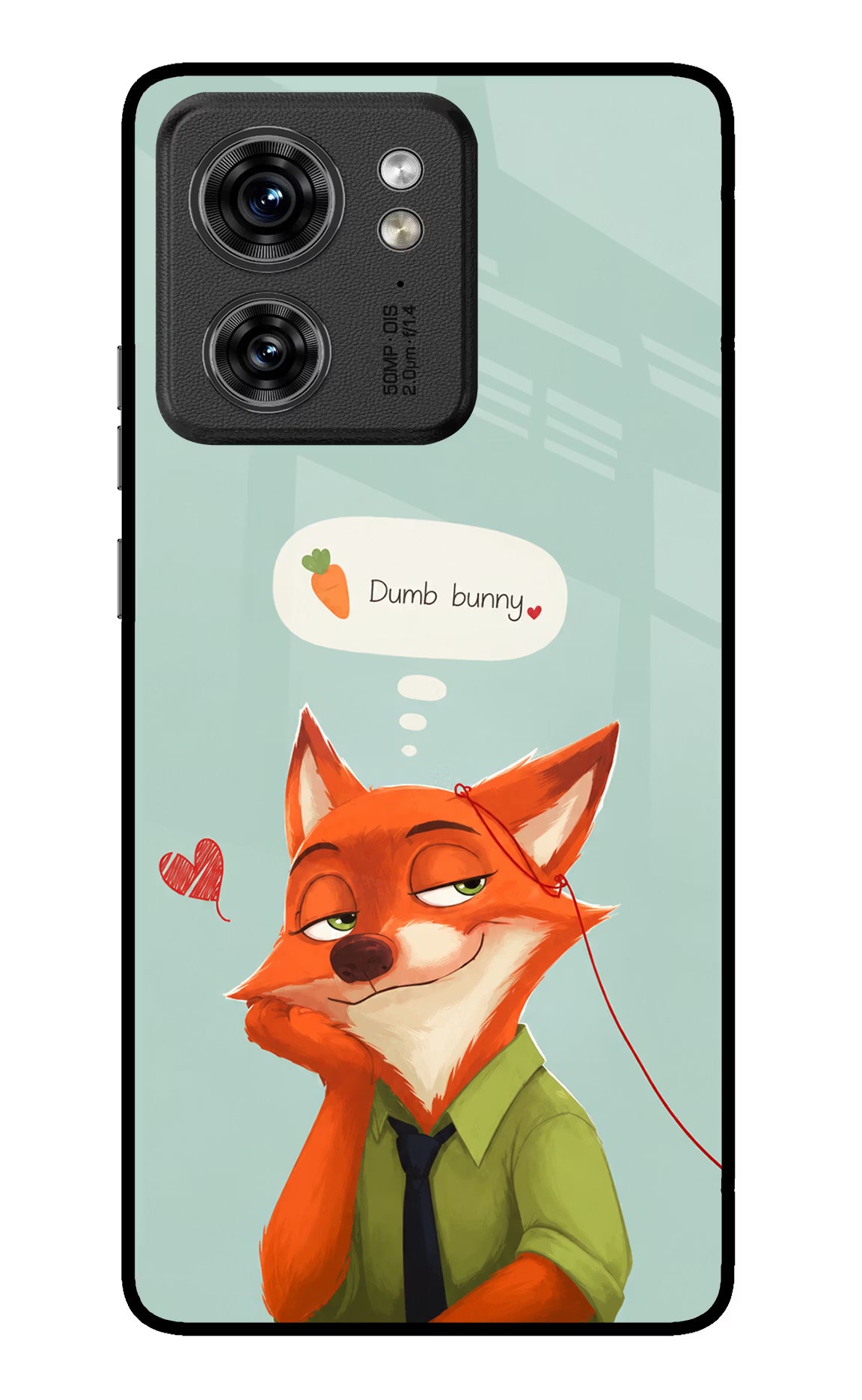Nick Charm Moto Edge 40 Glass Case