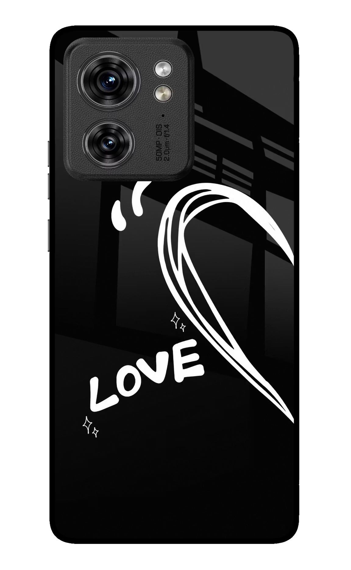 Love Line Moto Edge 40 Glass Case
