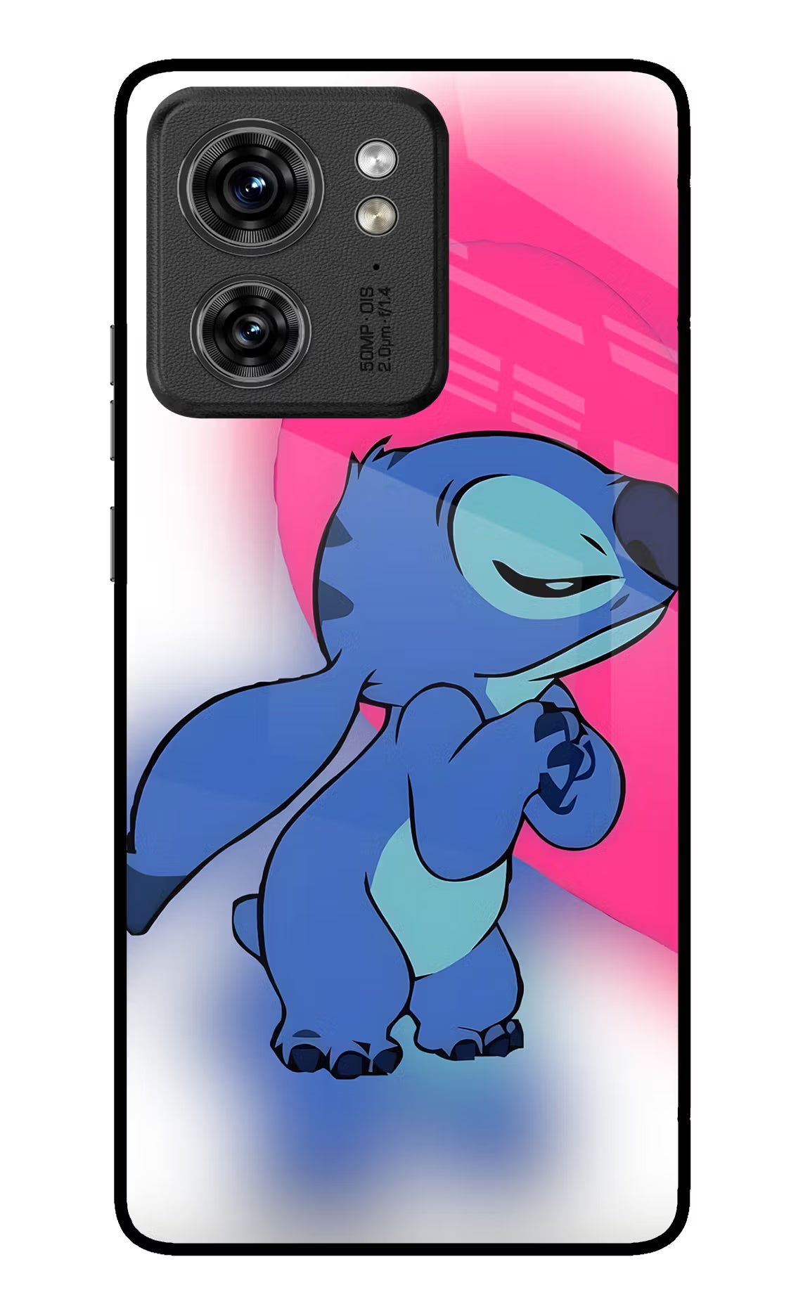 Stitch Hug Moto Edge 40 Glass Case