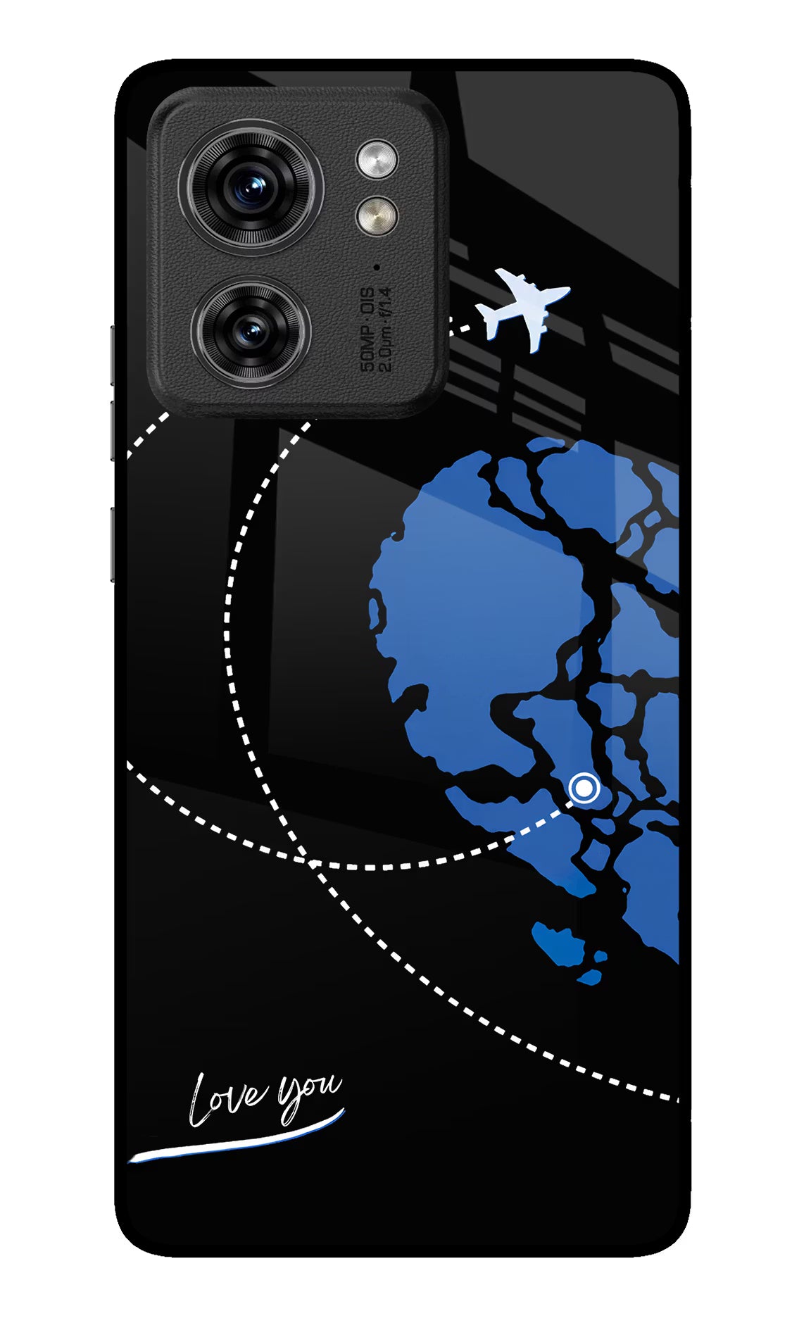 Love Orbit Moto Edge 40 Glass Case