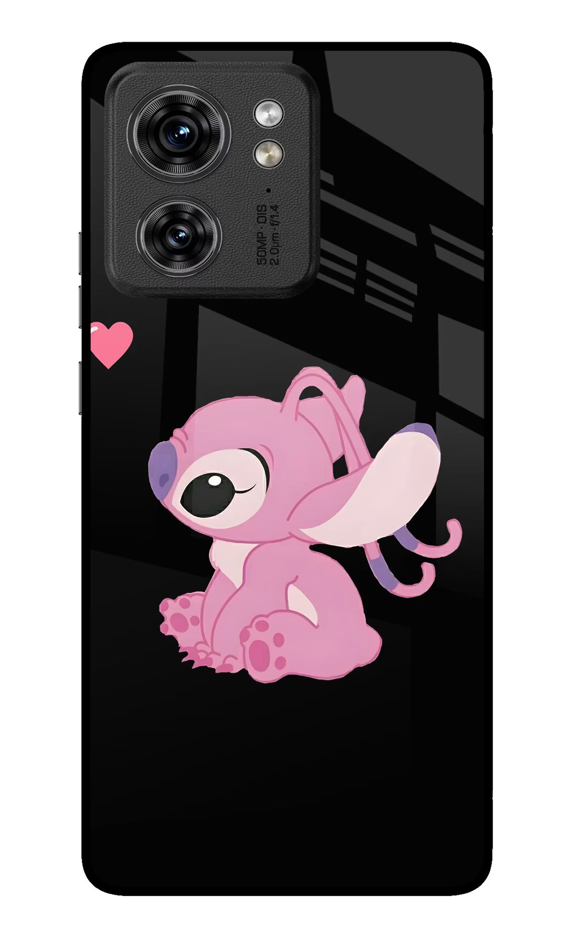 Angel Crush Moto Edge 40 Glass Case