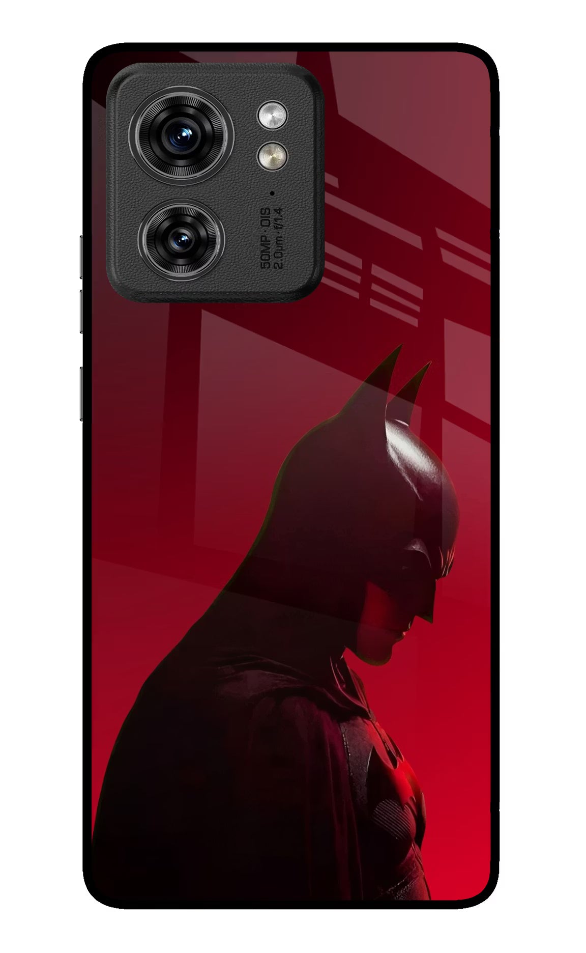 Dark Knight Moto Edge 40 Glass Case