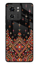 Noir Mehfil Moto Edge 40 Glass Case