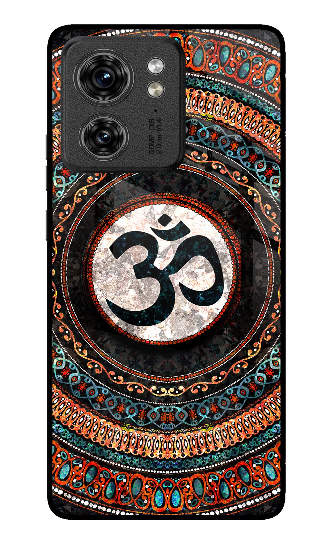 Om Culture Moto Edge 40 Pop Case by Casekaro