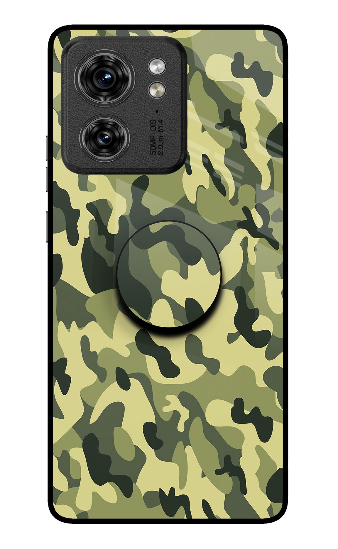 Camouflage Moto Edge 40 Pop Case