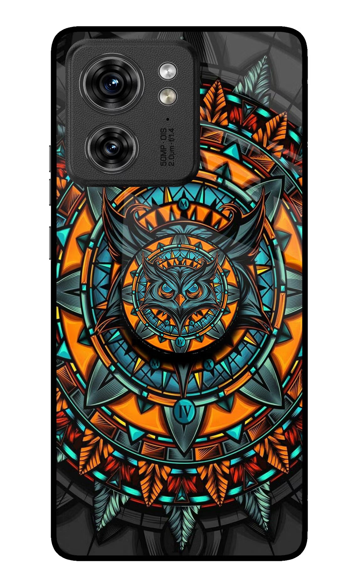 Angry Owl Moto Edge 40 Pop Case by Casekaro