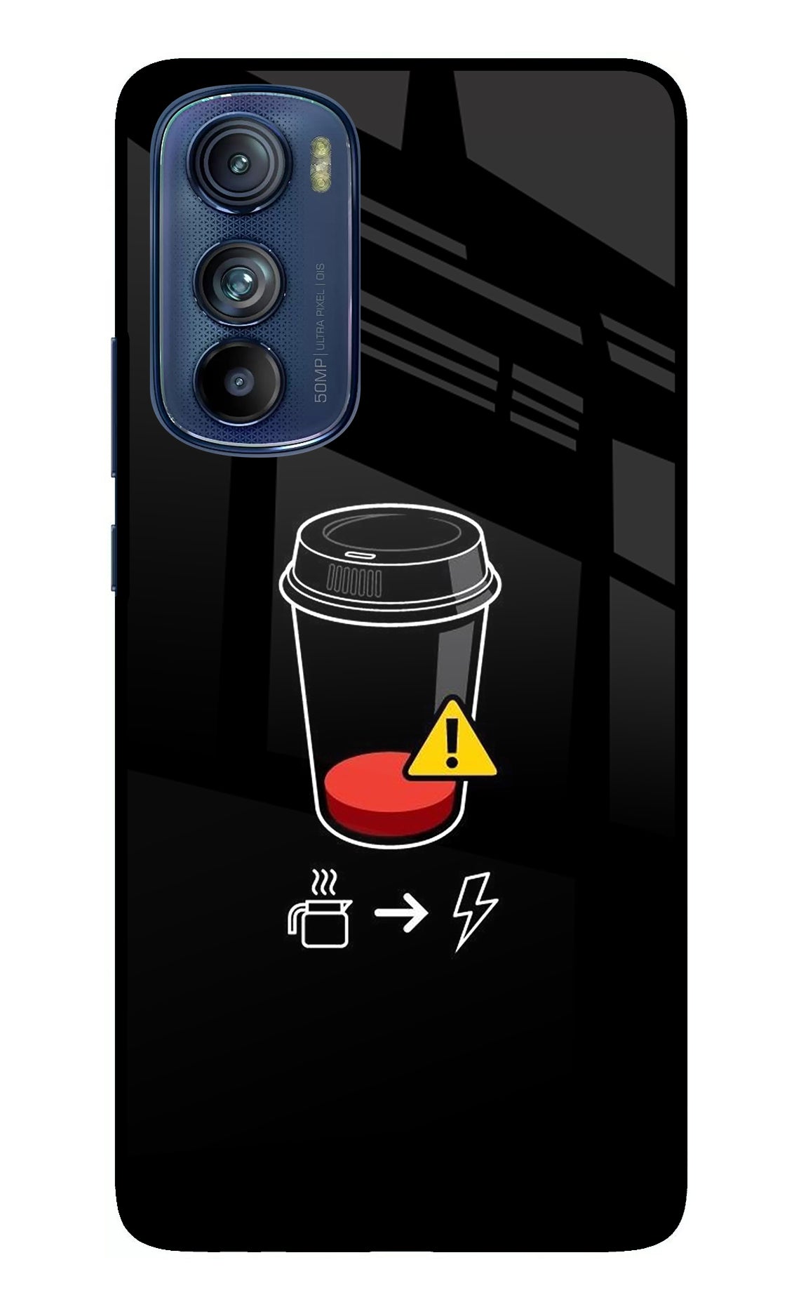 Coffee Moto Edge 30 Glass Case