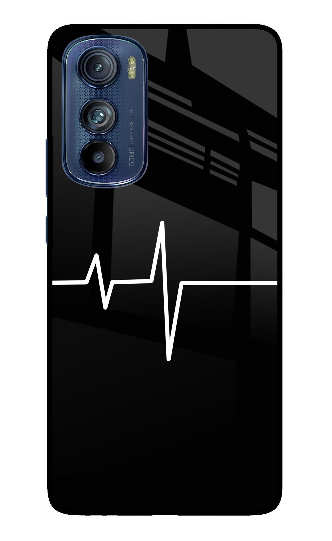 Heart Beats Moto Edge 30 Glass Case