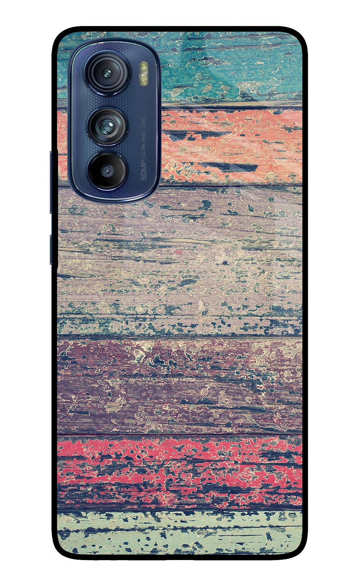 Colourful Wall Moto Edge 30 Glass Case