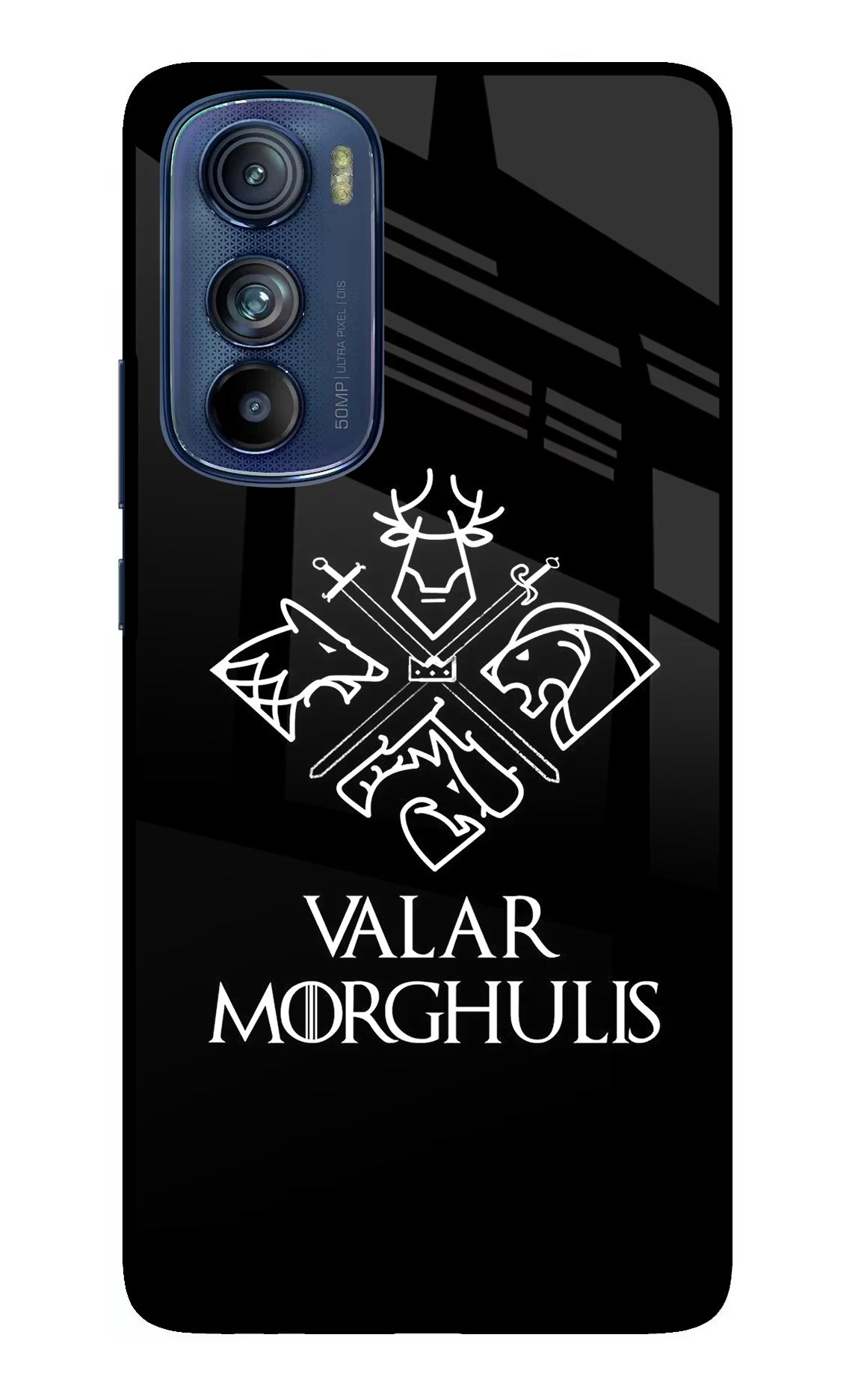 Valar Morghulis | Game Of Thrones Moto Edge 30 Glass Case Back Cover by Casekaro