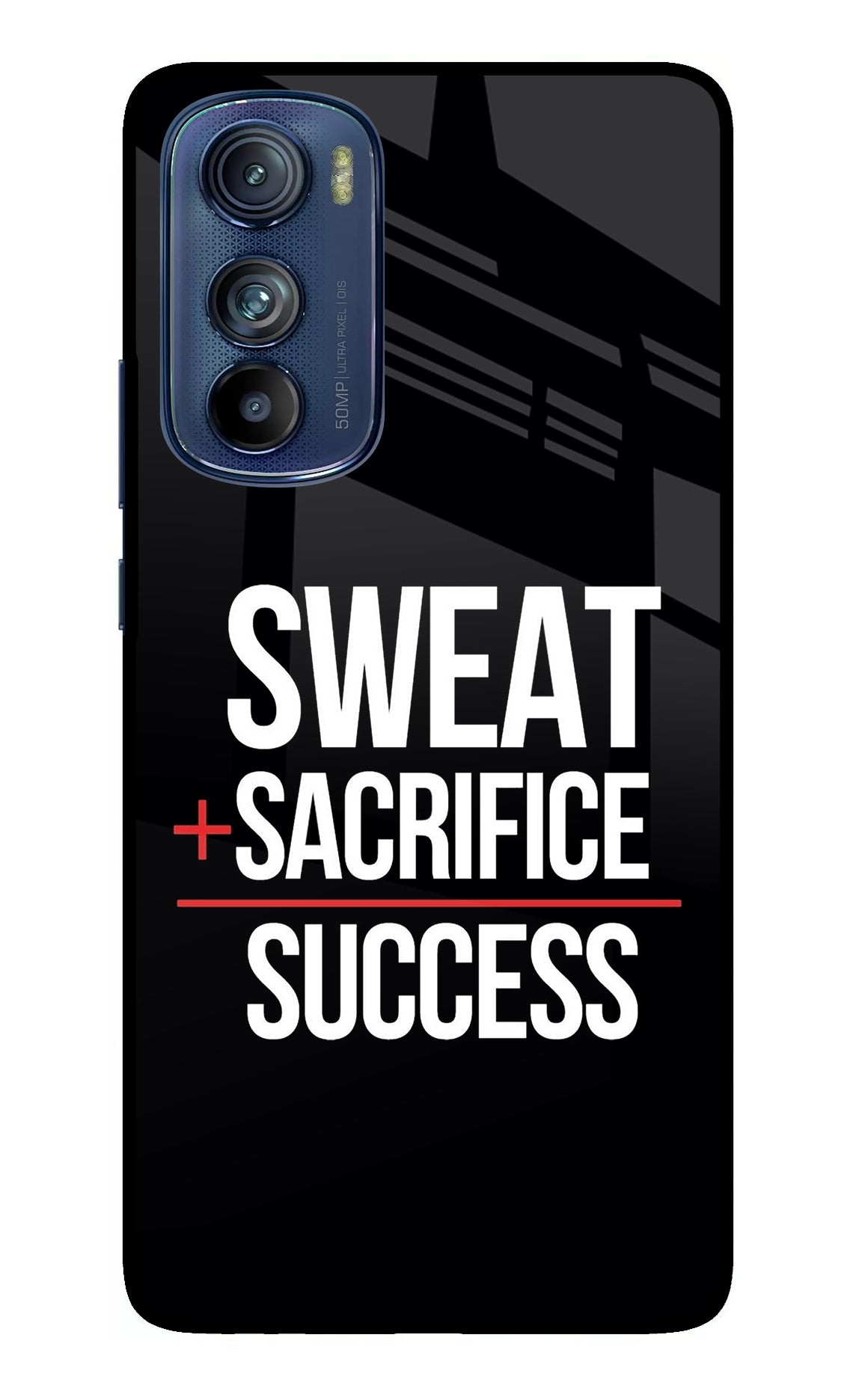 Sweat Sacrifice Success Moto Edge 30 Glass Case