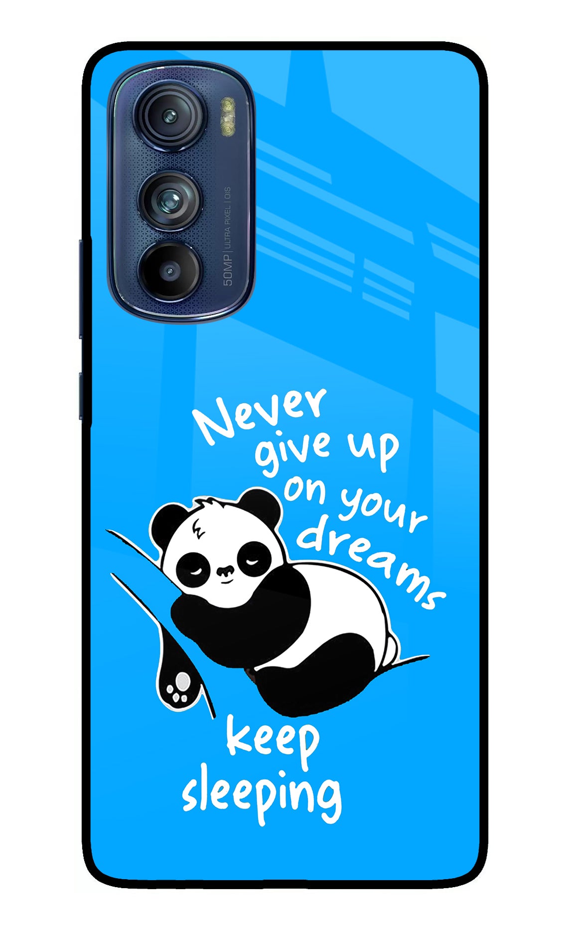 Keep Sleeping Moto Edge 30 Glass Case