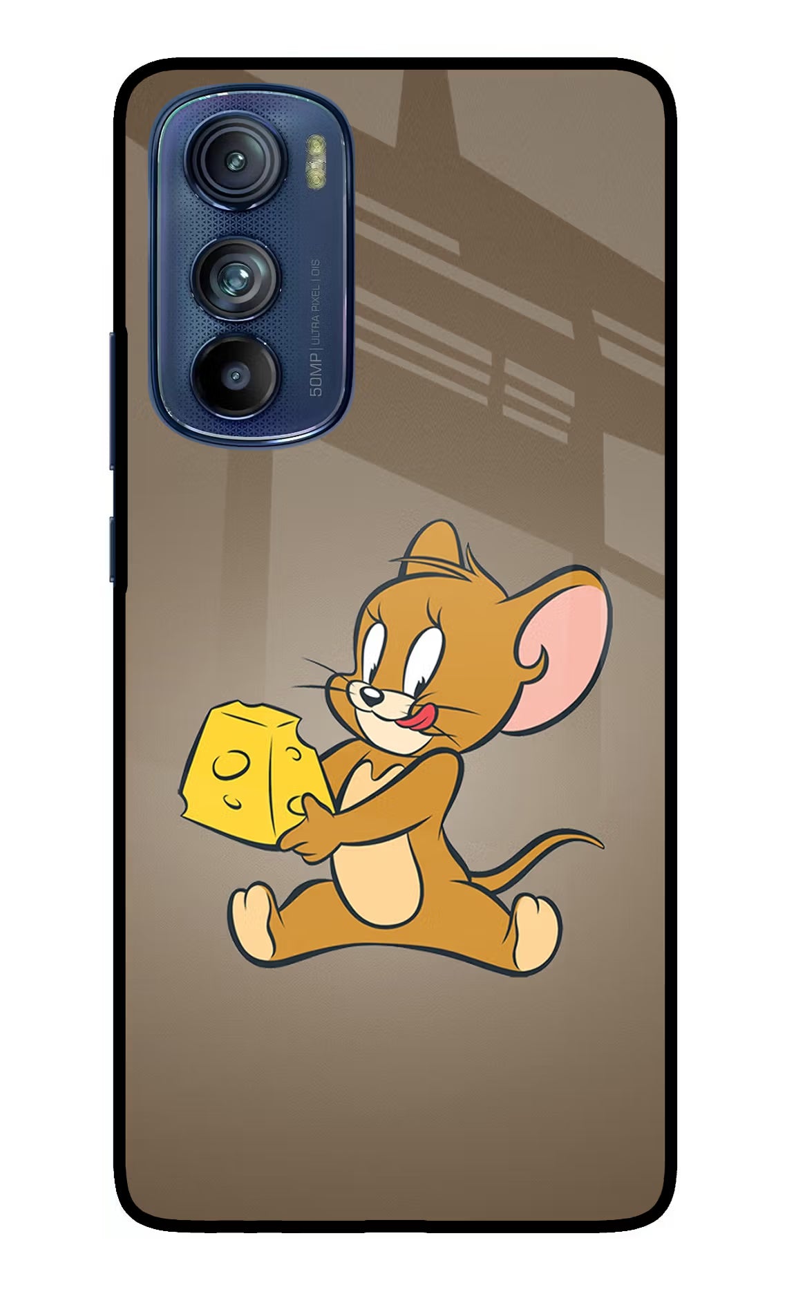 Jerry Moto Edge 30 Glass Case Back Cover by Casekaro
