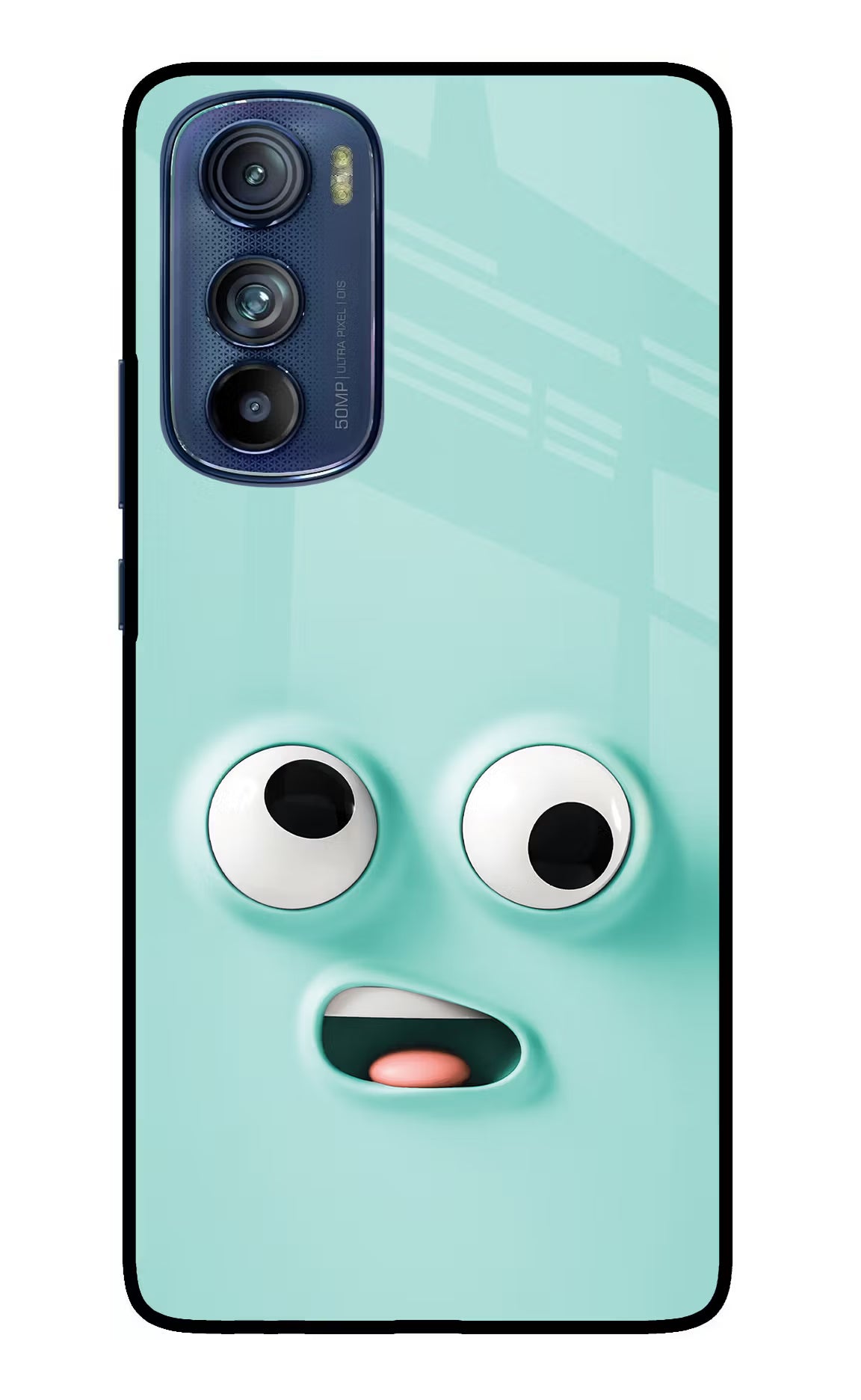 Funny Cartoon Moto Edge 30 Glass Case Back Cover by Casekaro