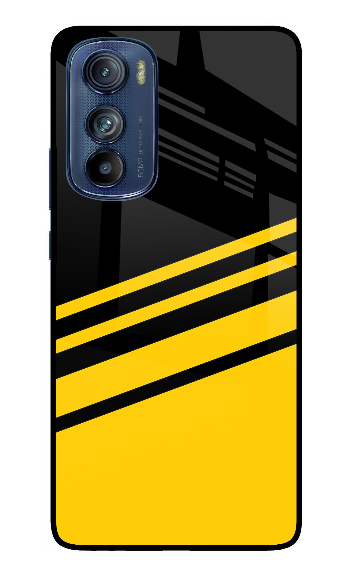 Yellow Shades Moto Edge 30 Glass Case