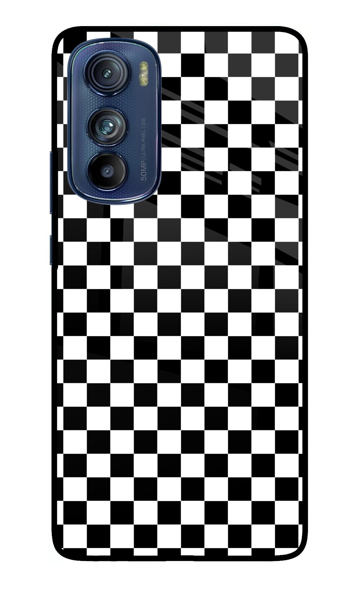 Chess Board Moto Edge 30 Back Cover