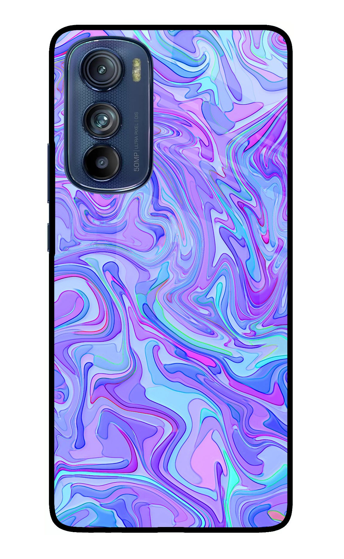 Glitter Moto Edge 30 Glass Case