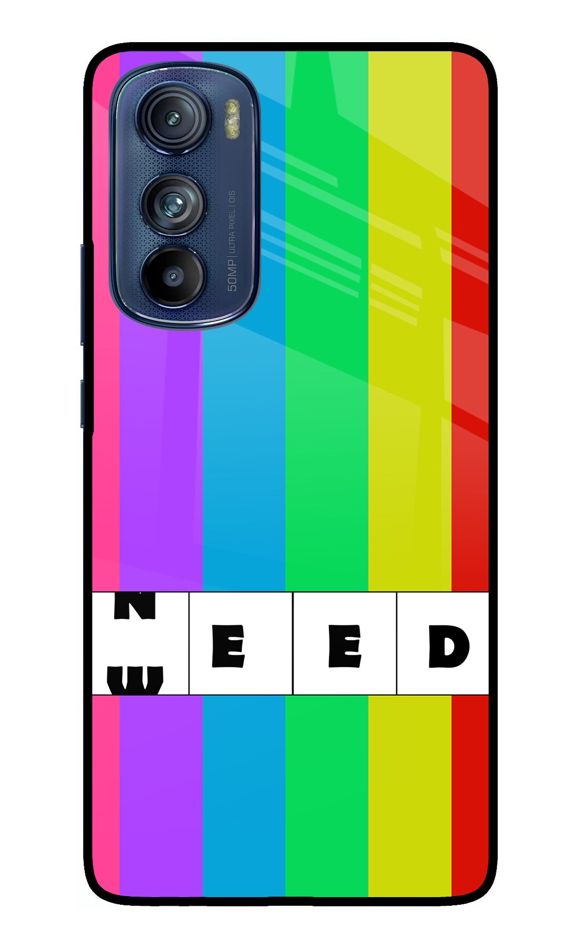 Need Weed Moto Edge 30 Back Cover