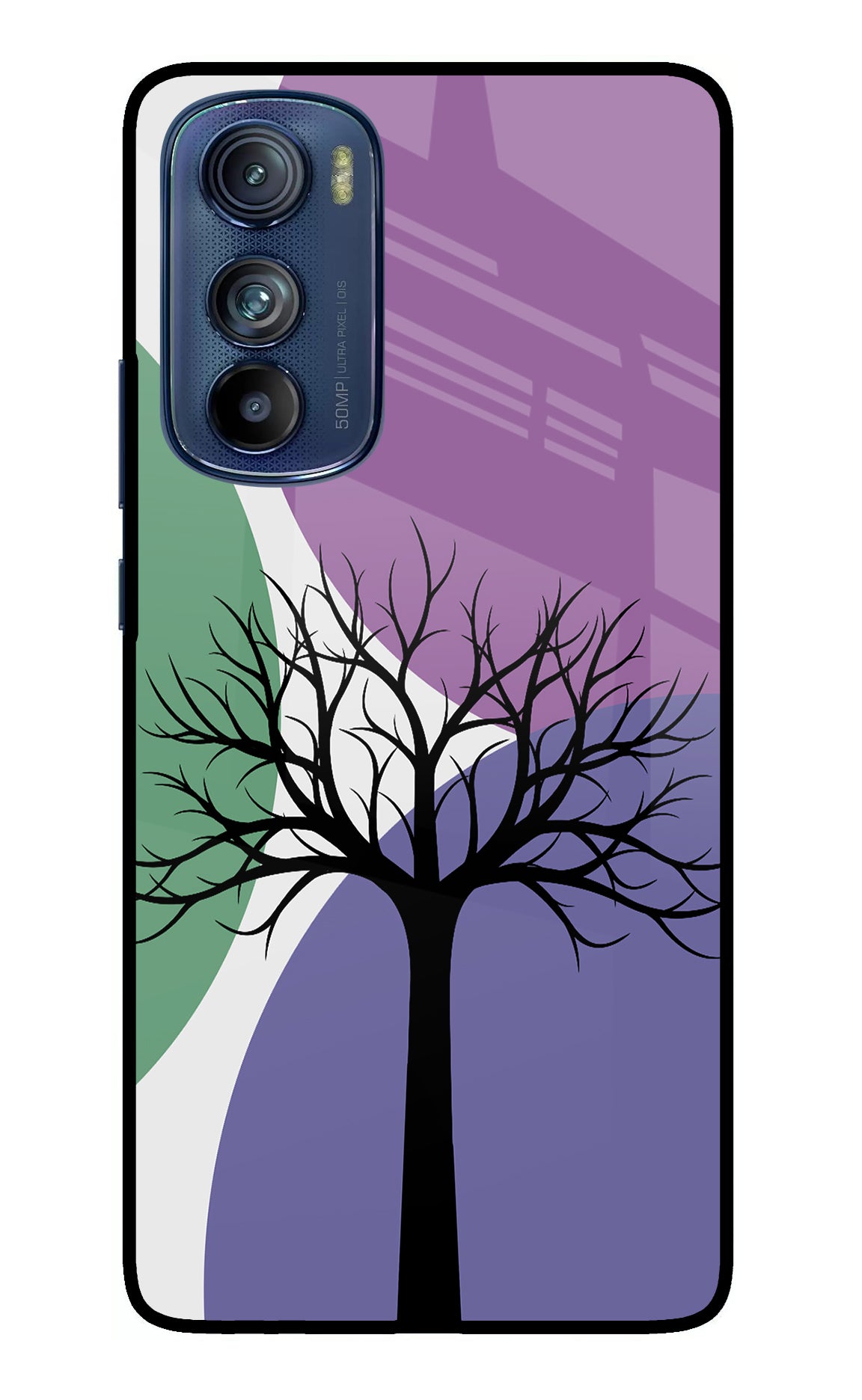 Tree Art Moto Edge 30 Glass Case