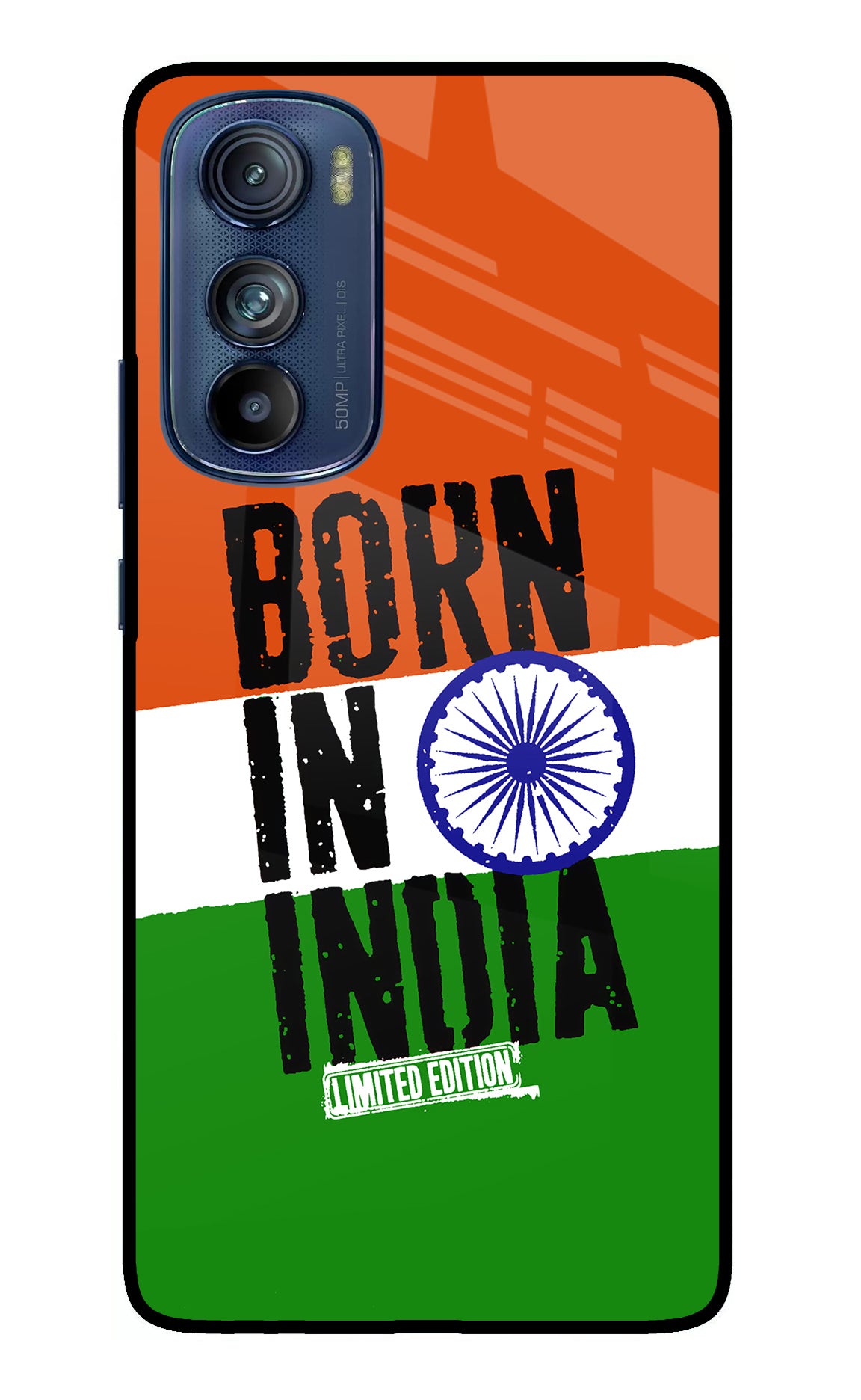 Born in India Moto Edge 30 Glass Case