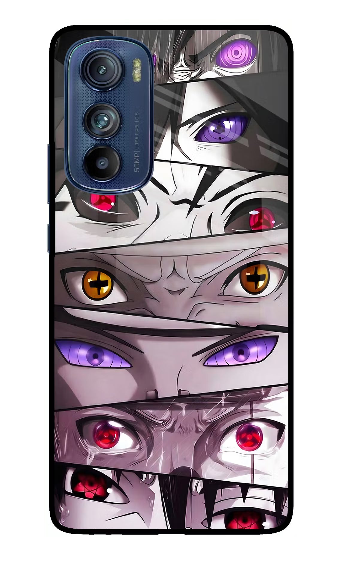 Naruto Anime Moto Edge 30 Glass Case Back Cover by Casekaro