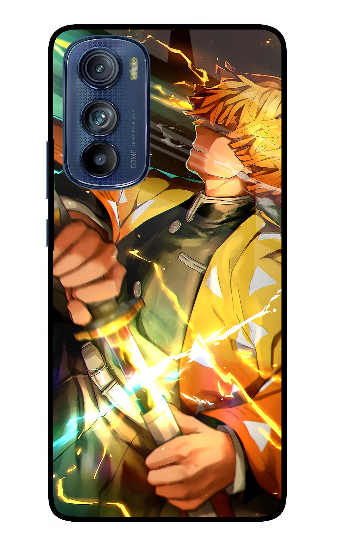 Demon Slayer Moto Edge 30 Glass Case