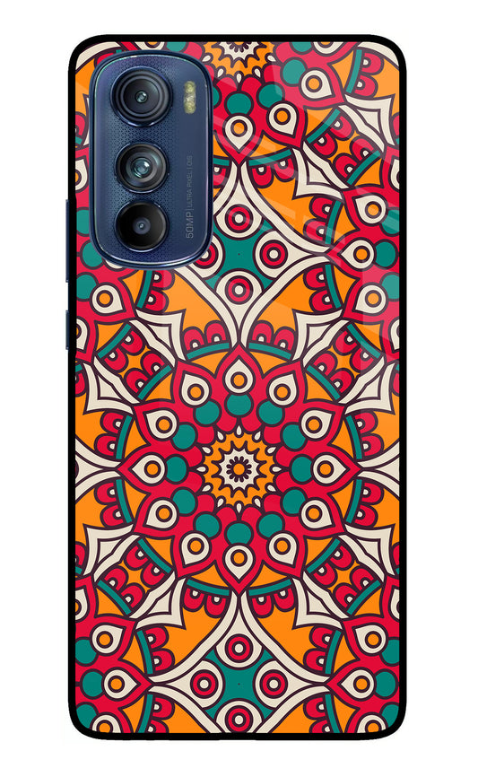 Mandala Art Moto Edge 30 Glass Case