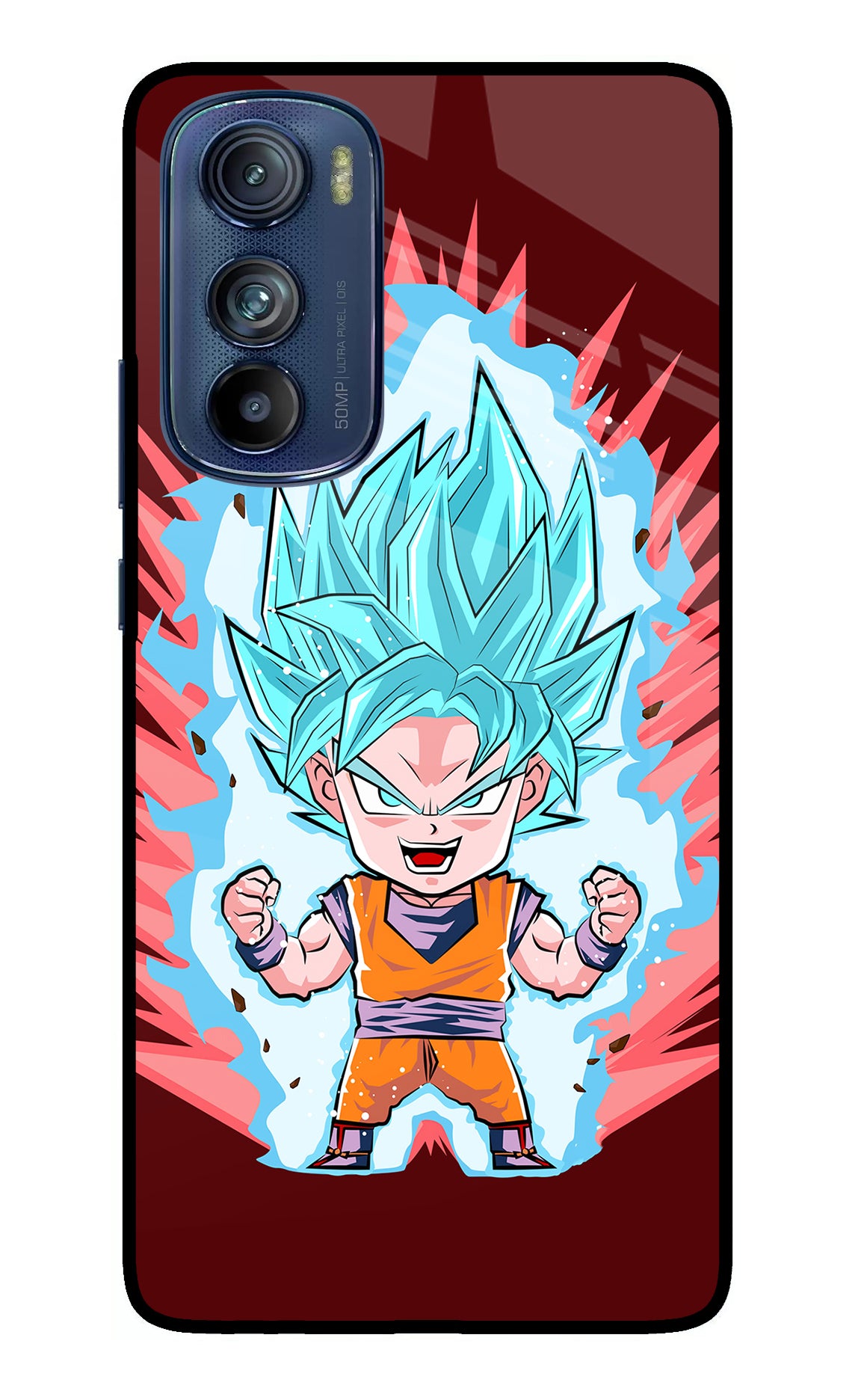 Goku Little Moto Edge 30 Glass Case