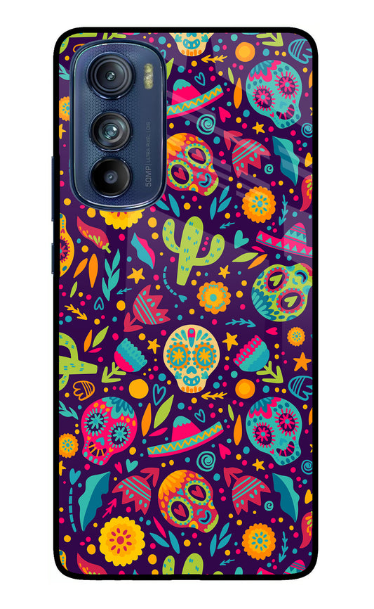 Mexican Design Moto Edge 30 Glass Case