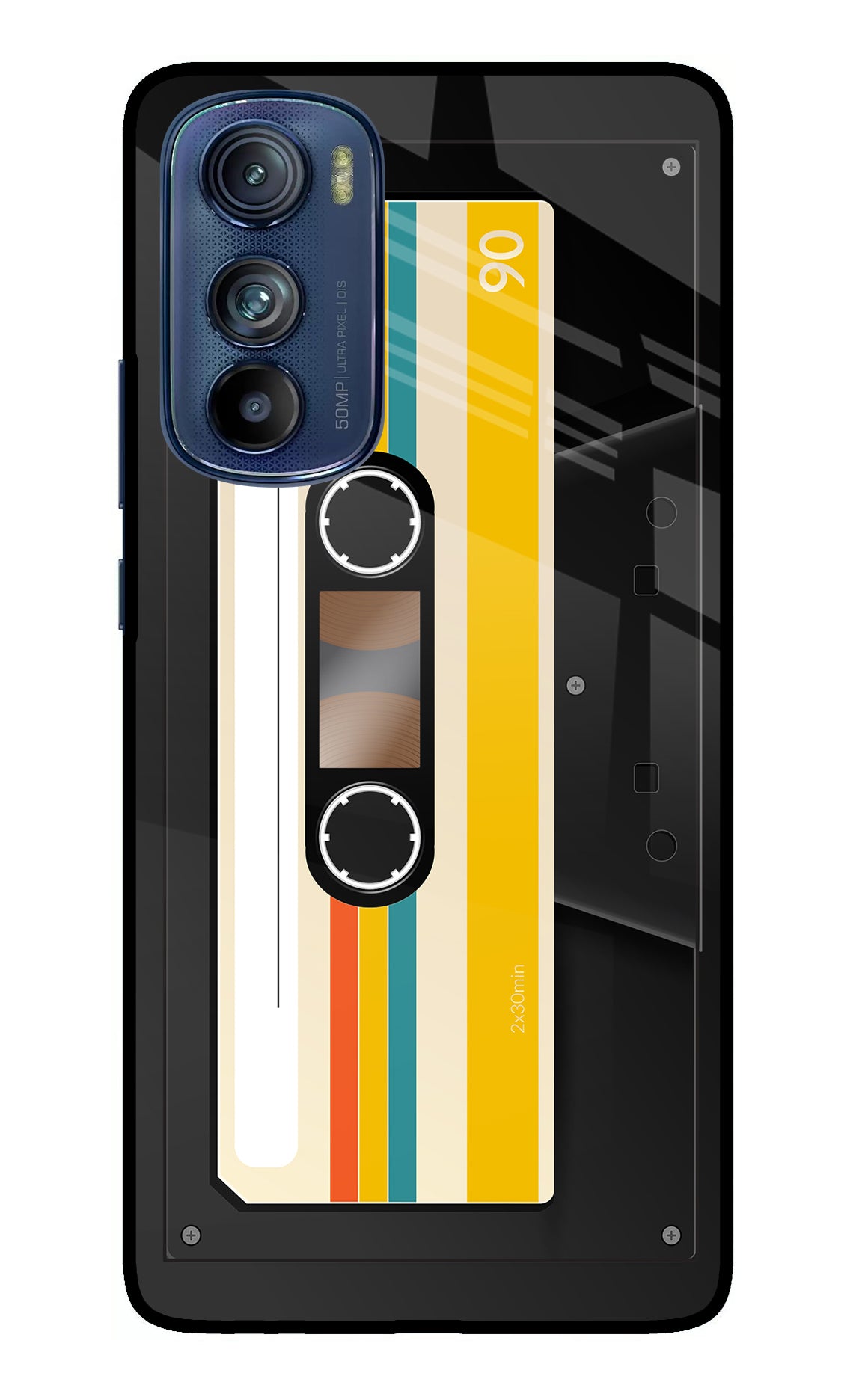 Tape Cassette Moto Edge 30 Back Cover