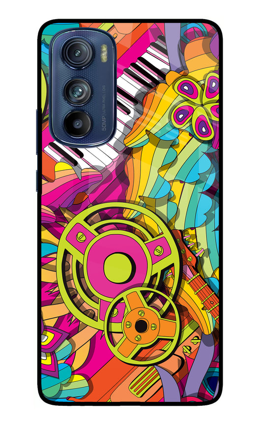 Music Doodle Moto Edge 30 Glass Case