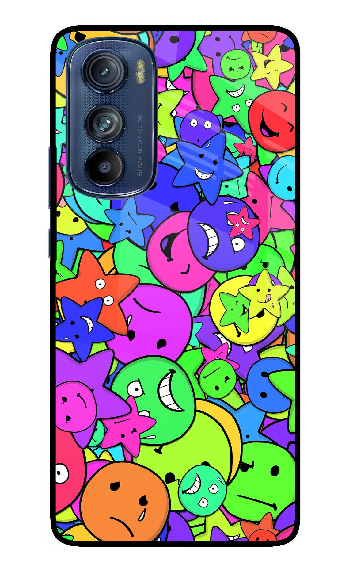 Fun Doodle Moto Edge 30 Glass Case