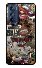 Luxury Moto Edge 30 Glass Case Back Cover by Casekaro