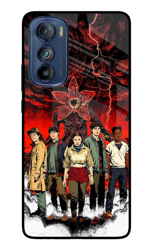 Ordinary Things Characters Moto Edge 30 Glass Case