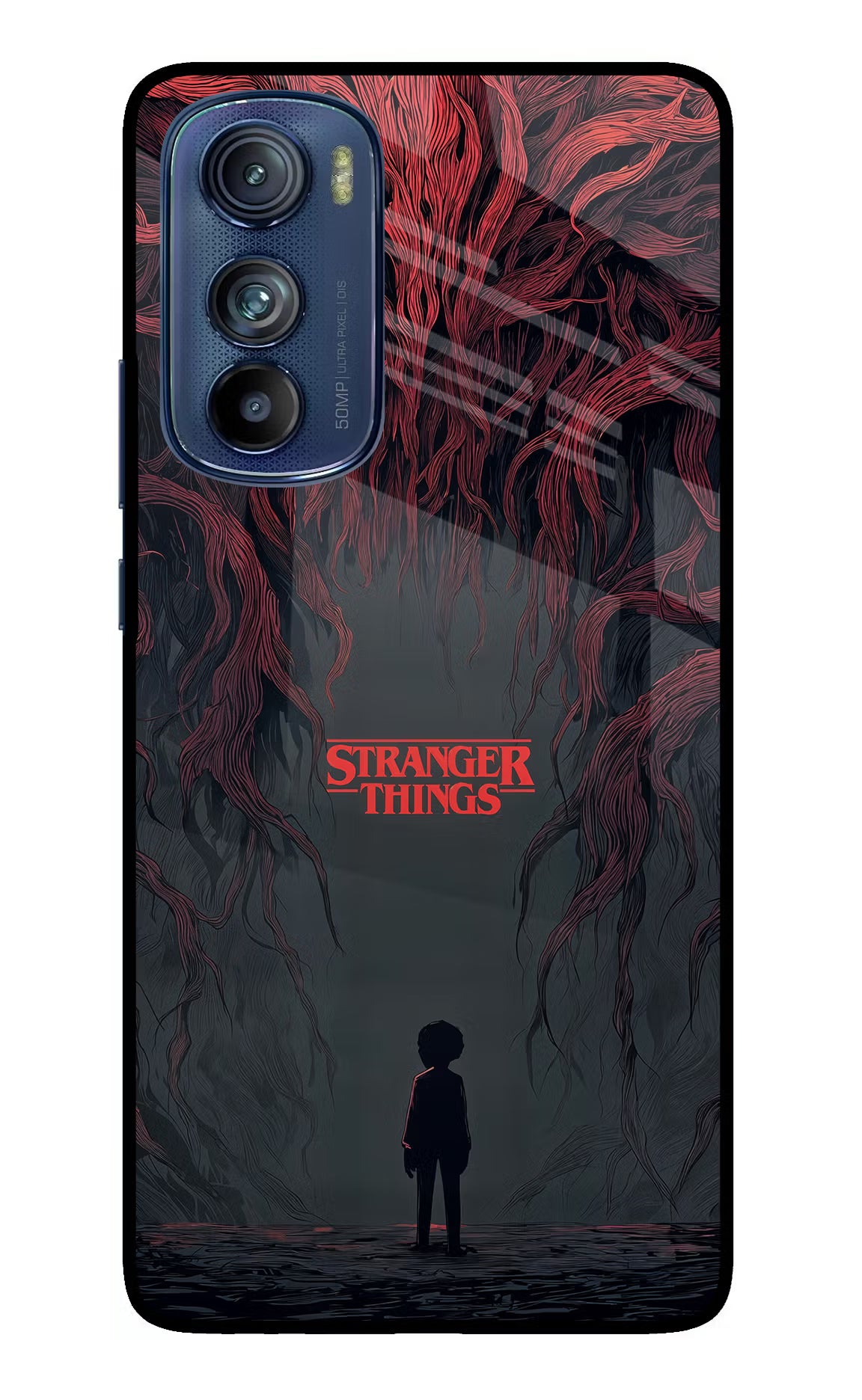 Ordinary Things Dark Side Moto Edge 30 Glass Case Back Cover by Casekaro