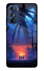 Ordinary Things Shadow Moto Edge 30 Glass Case Back Cover by Casekaro
