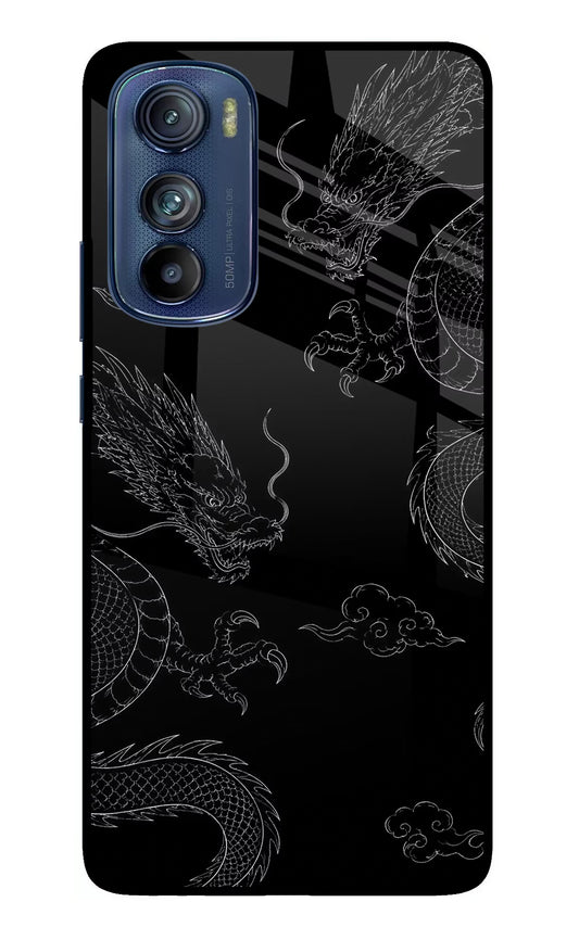 Twin Dragons Moto Edge 30 Glass Case