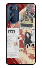 Taylor Swift Moto Edge 30 Glass Case