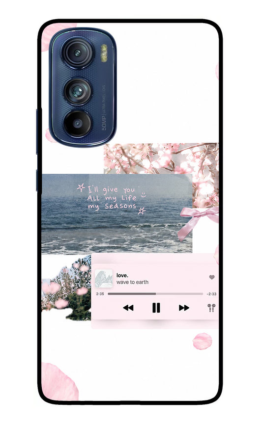 Wave to earth Moto Edge 30 Glass Case