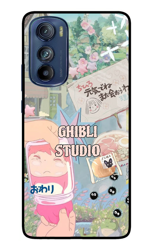 Studio Ghibli Moto Edge 30 Glass Case