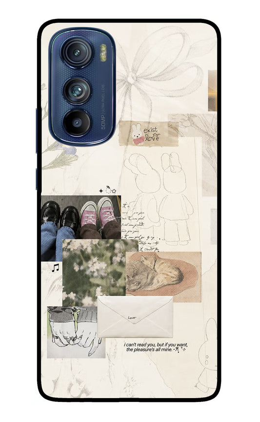 Soft Aesthetic Moto Edge 30 Glass Case